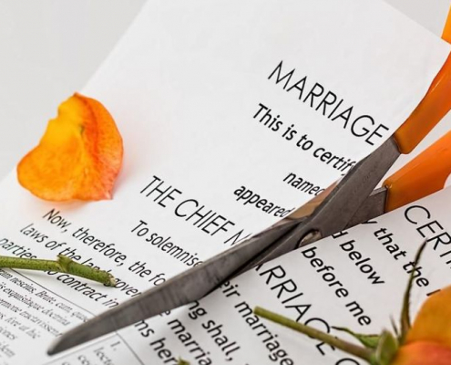 property division after a divorce