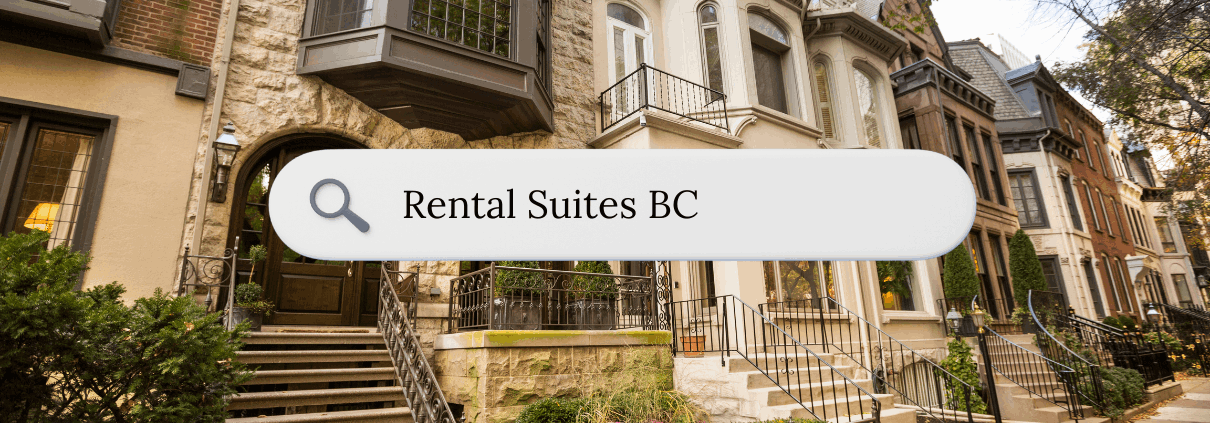 search for rental suites in BC